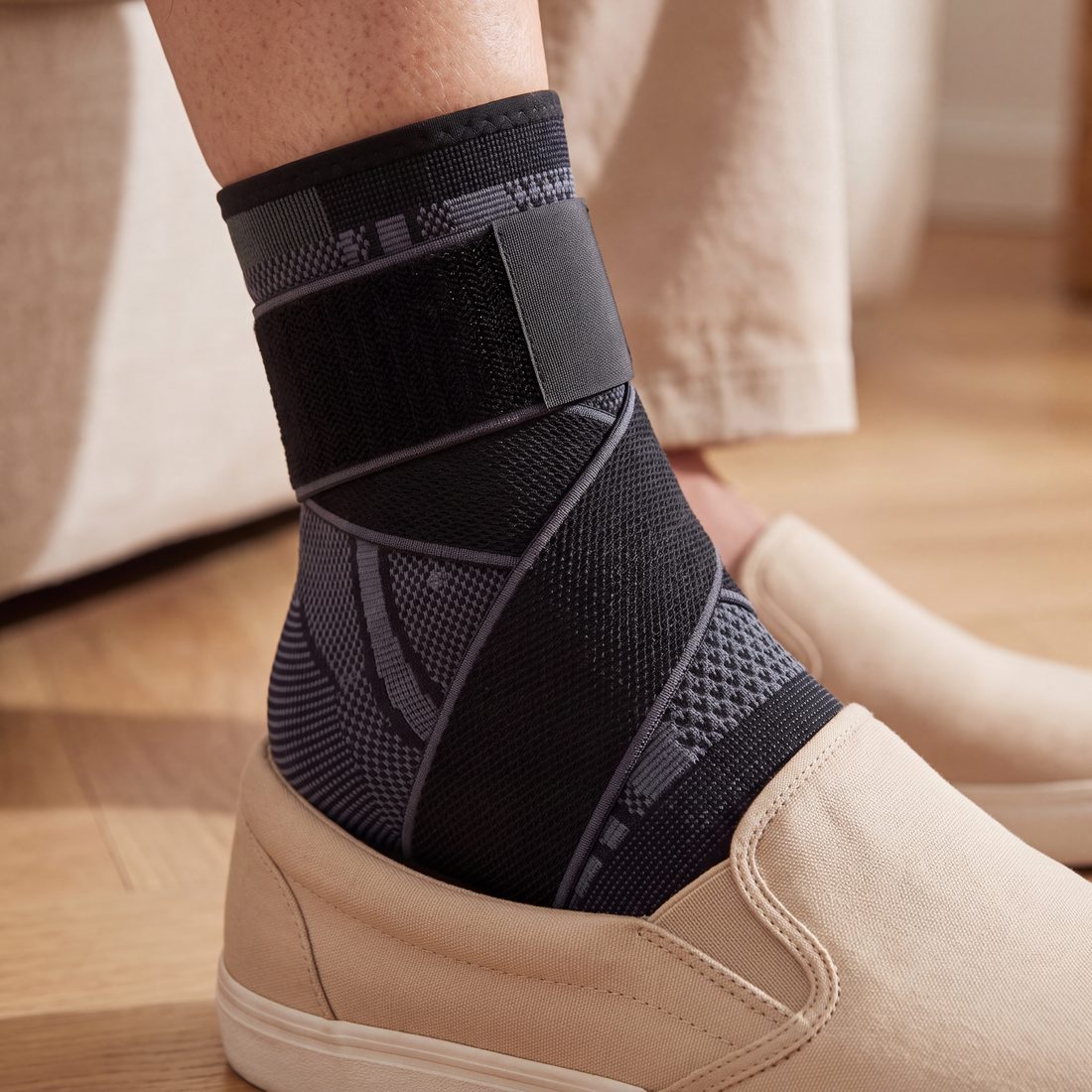 Bandage im Alltagsschuh